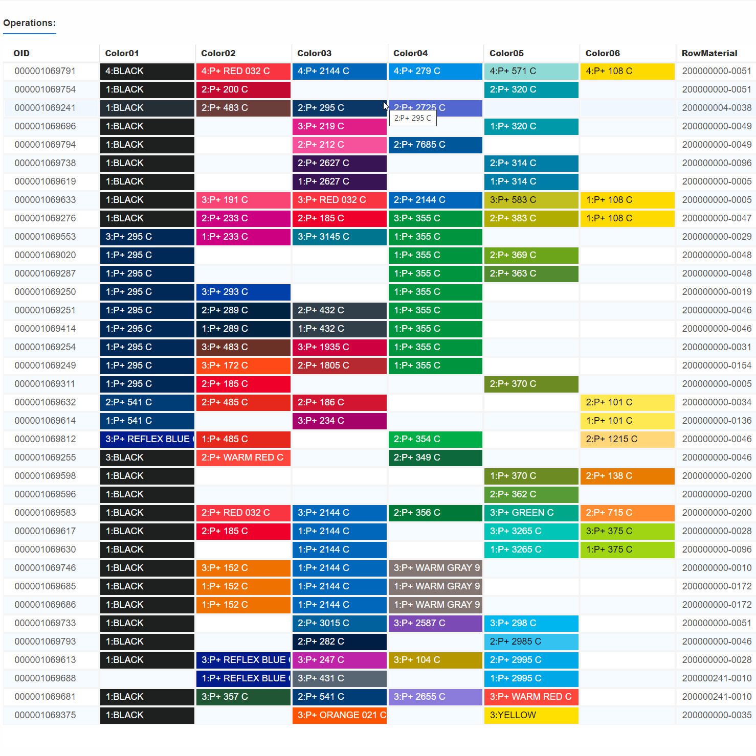 Optimized Print Sequence II